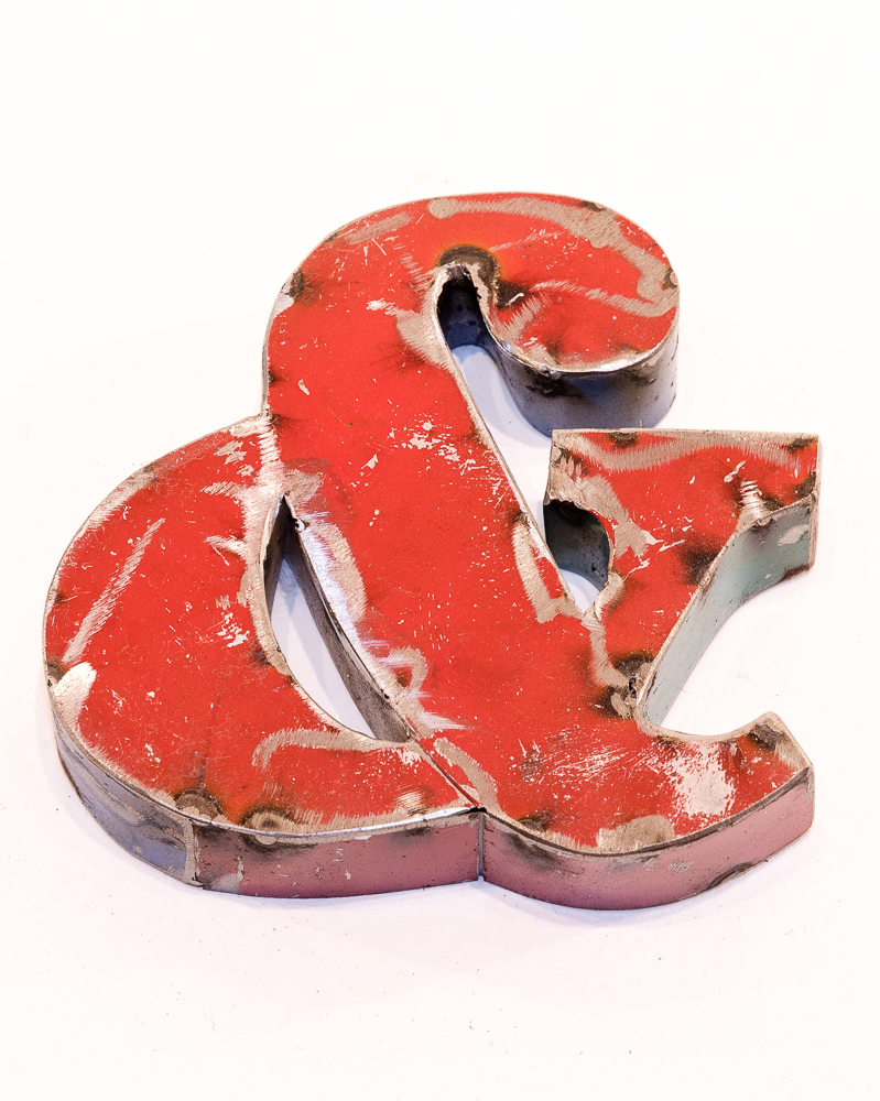 Letter (15) - & - Mix Couleur