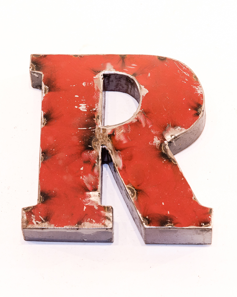 Letter (15) - R - Mix Couleur