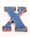Letter (15) - X - Mix Couleur