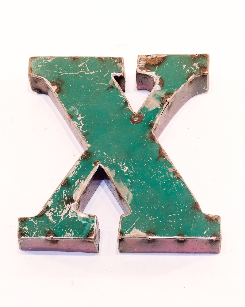 Letter (15) - X - Mix Couleur