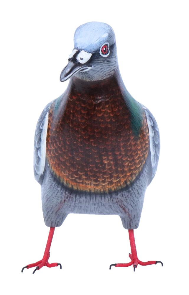 Pigeon Wood (18) - Gris + Brun + Vert
