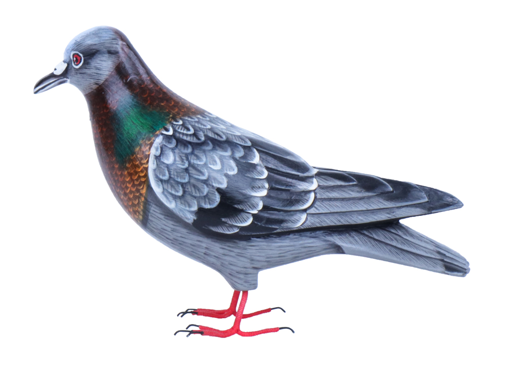 Pigeon Wood (18) - Gris + Brun + Vert