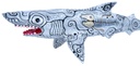Requin Dali (100) - Gris Clair + Blanc + Noir