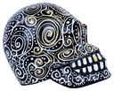 Skull Dali (15) - Noir + Blanc + Or