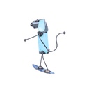 Chien Surfeur Up (38) - Mix Couleur & Modèle