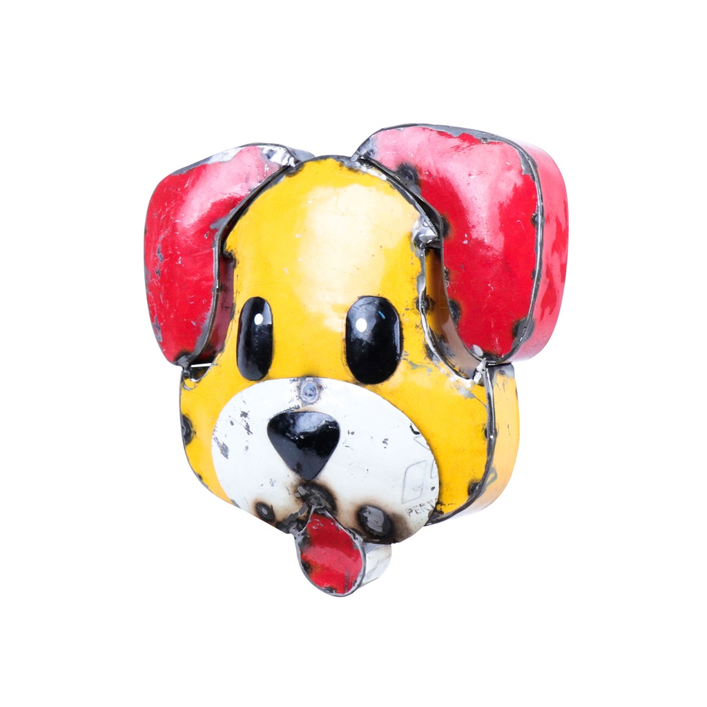 Emoji Upcycling (30) - 🐶 - Tête de chien