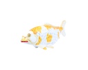 Koi Wood (40) - Blanc + Jaune (Set de 3)