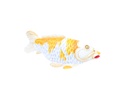 Koi Wood (40) - Blanc + Jaune (Set de 3)