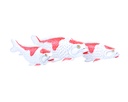 Koi Wood (40) - Blanc + Rouge (Set de 3)