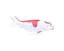 Koi Wood (40) - Blanc + Rouge (Set de 3)