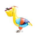 Pélican (32) - Mix Couleur (Minimum 3 pcs)