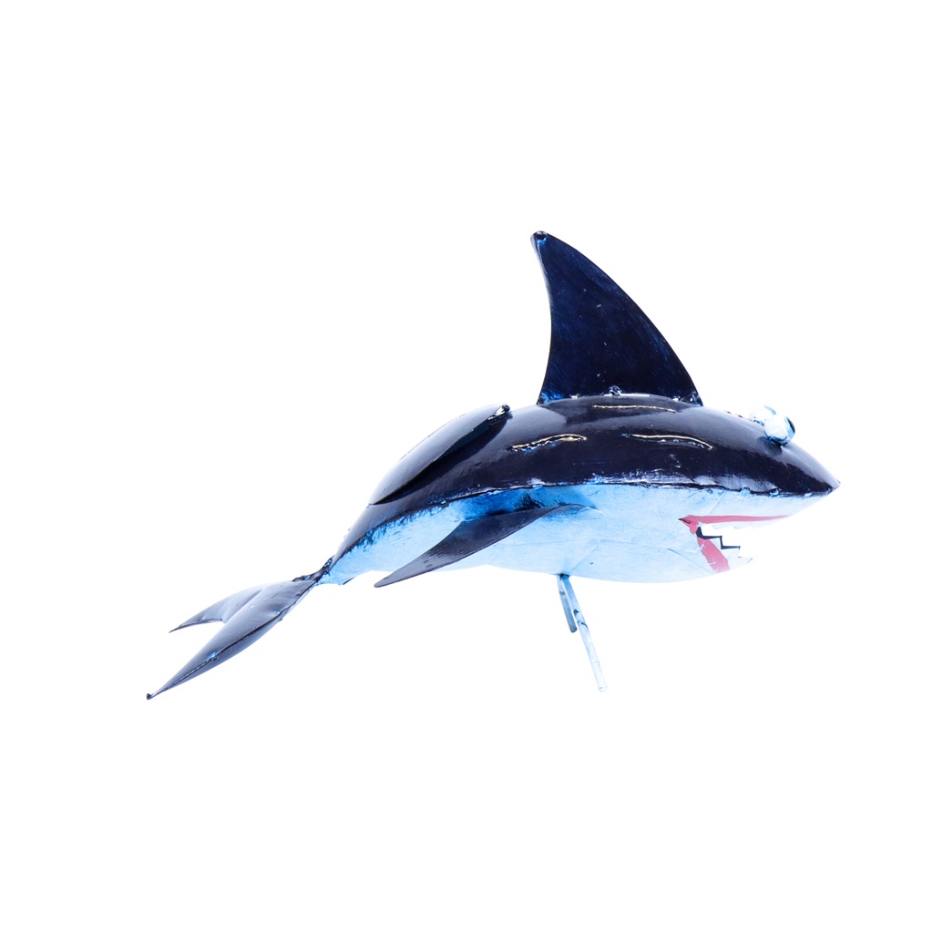 Requin (25) - Bleu Foncé + Blanc (Minimum 6 pcs)
