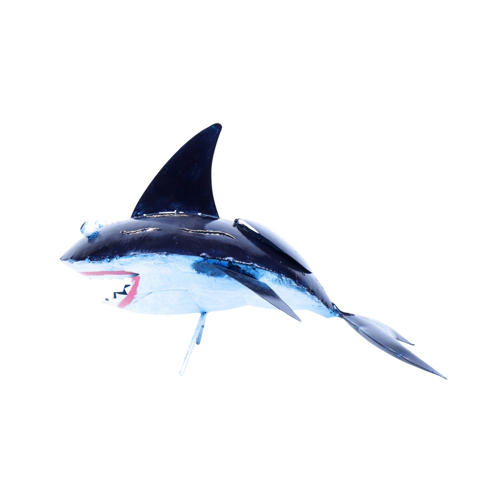 Requin (25) - Bleu Foncé + Blanc (Minimum 6 pcs)