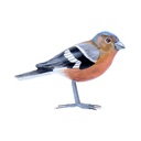 Bird Wood (10) - Mix Couleur & Modèle (Minimum 12 pcs)
