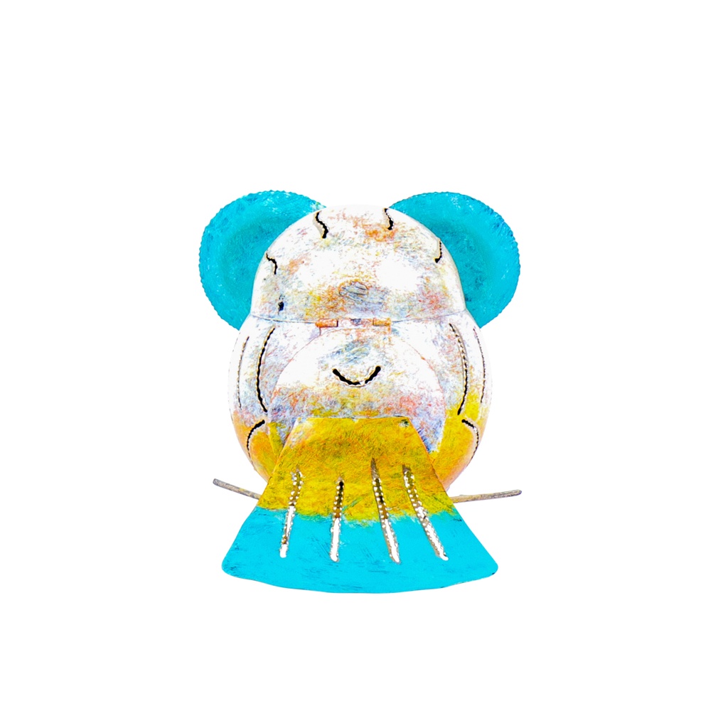 Hibou Grand Yeux (10) - Mix Couleur (Minimum 6 pcs)