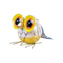 Hibou Grand Yeux (10) - Mix Couleur (Minimum 6 pcs)