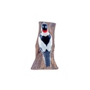 Pic Épeiche Wood (18) - Blanc + Noir + Rouge