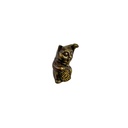 Chat Chanceux Bronze (6) - Noir + Or (Minimum 3 pcs)