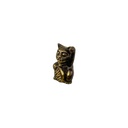 Chat Chanceux Bronze (6) - Noir + Or (Minimum 3 pcs)
