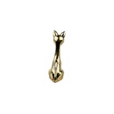 Chat Long Cou Bronze (10) - Or (Minimum 3 pcs)