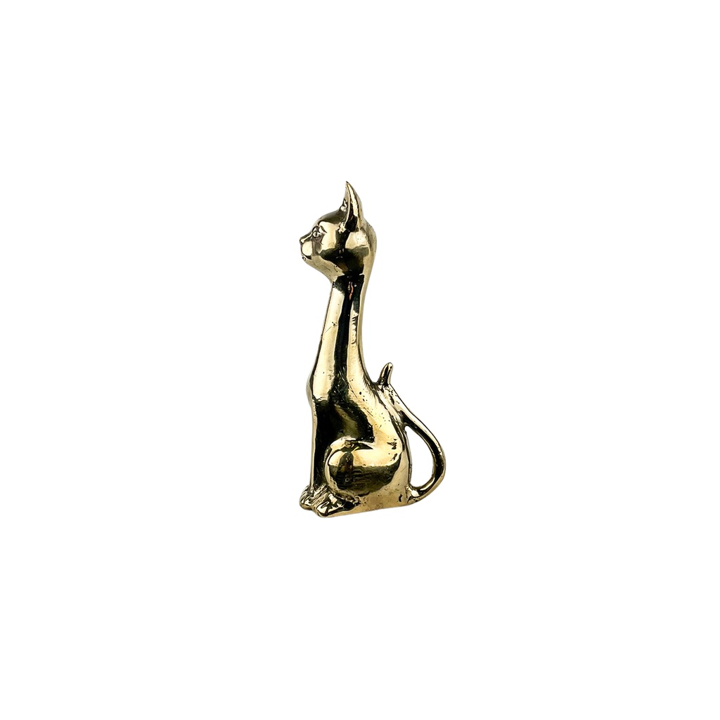 Chat Long Cou Bronze (10) - Or (Minimum 3 pcs)