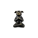 Cochon Yoga Bronze (10) - Noir + Or
