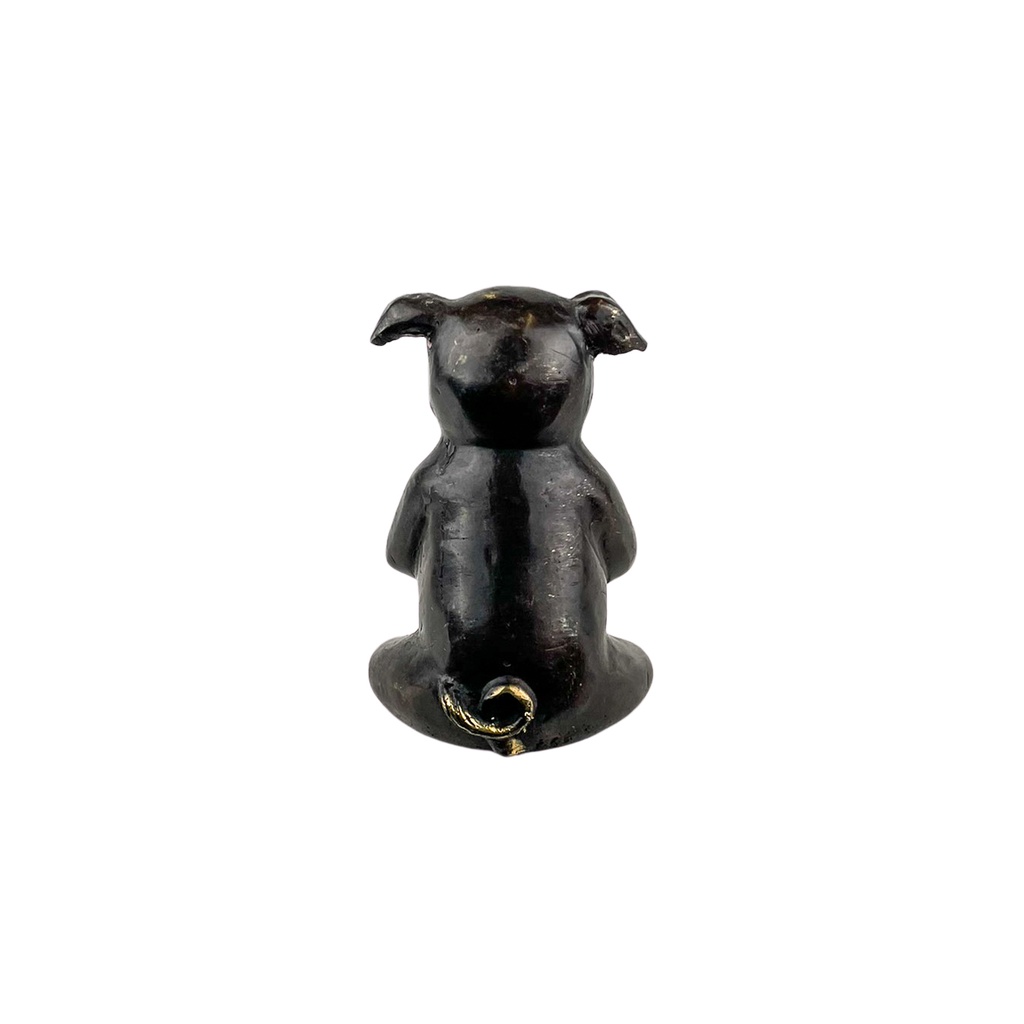 Cochon Yoga Bronze (10) - Noir + Or