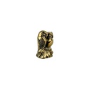 Hibou Couple Bronze (7) - Or (Minimum 3 pcs)