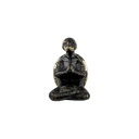 Tortue Yoga Bronze (10) - Noir + Or