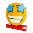 Emoji - 🤩 - Visage avec des étoiles à la place des yeux (140)
