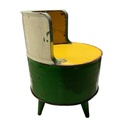 Fauteuil Up - Vert + Jaune (75)