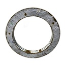 Miroir Rond Up - Blanc + Bordeaux (80)