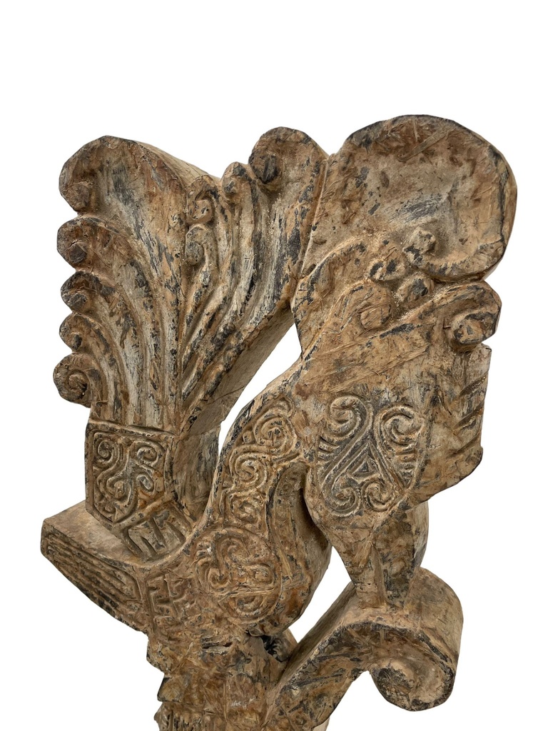 Oiseau Sculpté sur Socle (60)