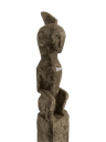 Statue Timor - Homme Assis (157)