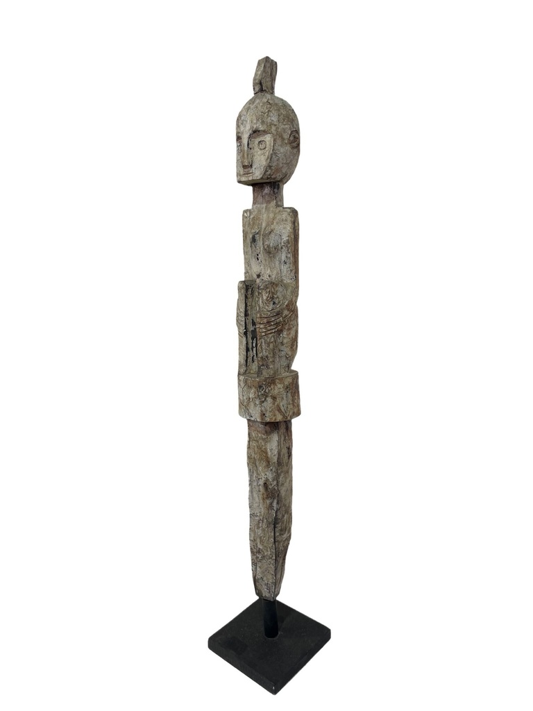 Statue Timor - Homme Assis (93)
