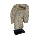 Tête de Cheval Sculptée sur Socle (39)