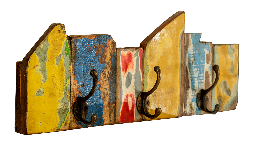 Porte-Manteau (40) - 40cm - Mix Couleur [Bois]