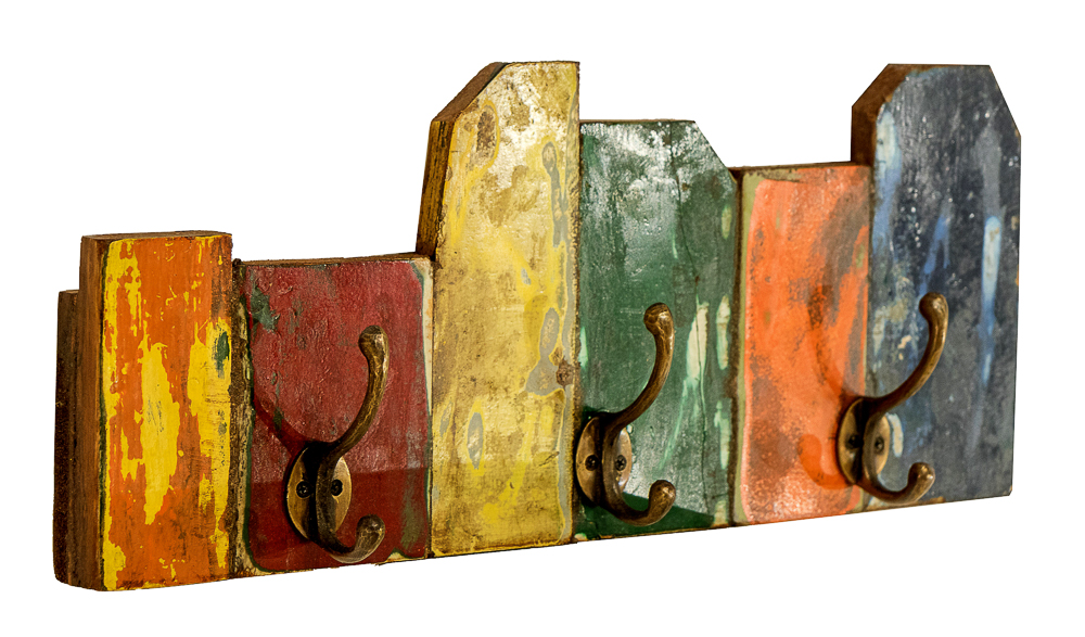 Porte-Manteau (40) - 40cm - Mix Couleur [Bois]