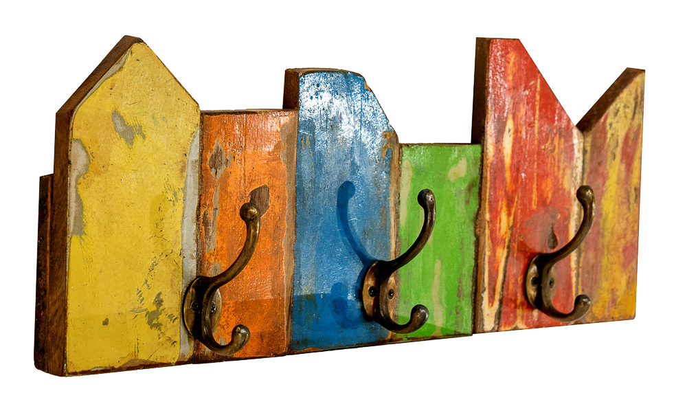 Porte-Manteau (40) - 40cm - Mix Couleur [Bois]