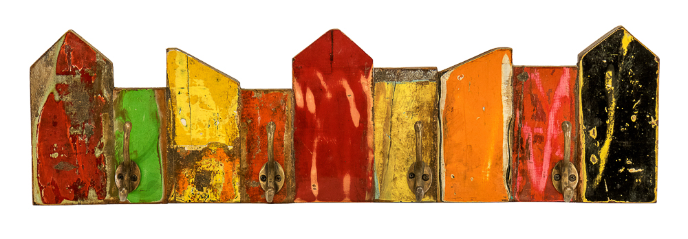 Porte-Manteau (50) - 50cm - Mix Couleur [Bois]