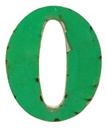 Lettre (30) - 30cm - O - Mix Couleur [Métal]