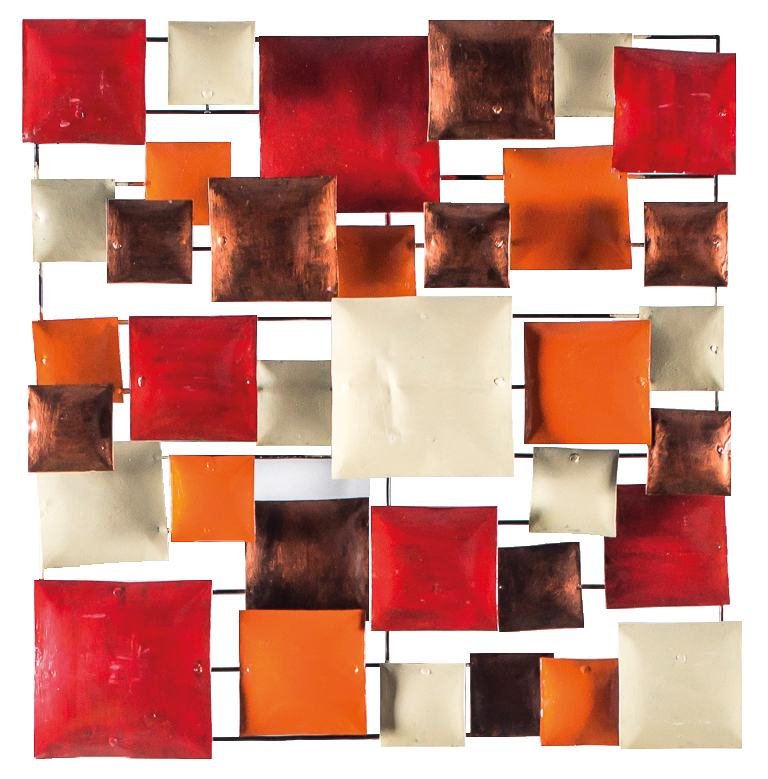 Pimp Square (50) - Orange + Red + Copper + Cream