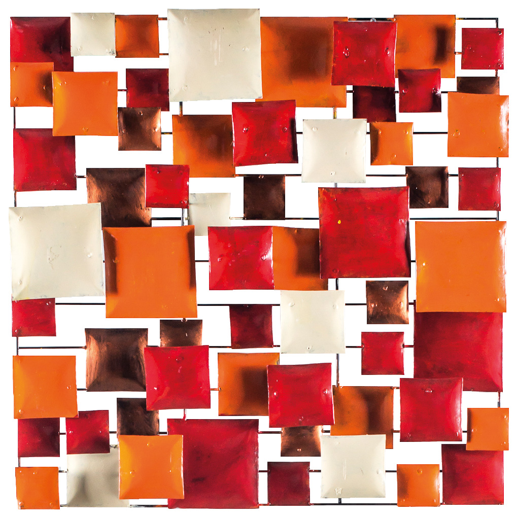 Pimp Square (70) - Orange + Red + Copper + Cream