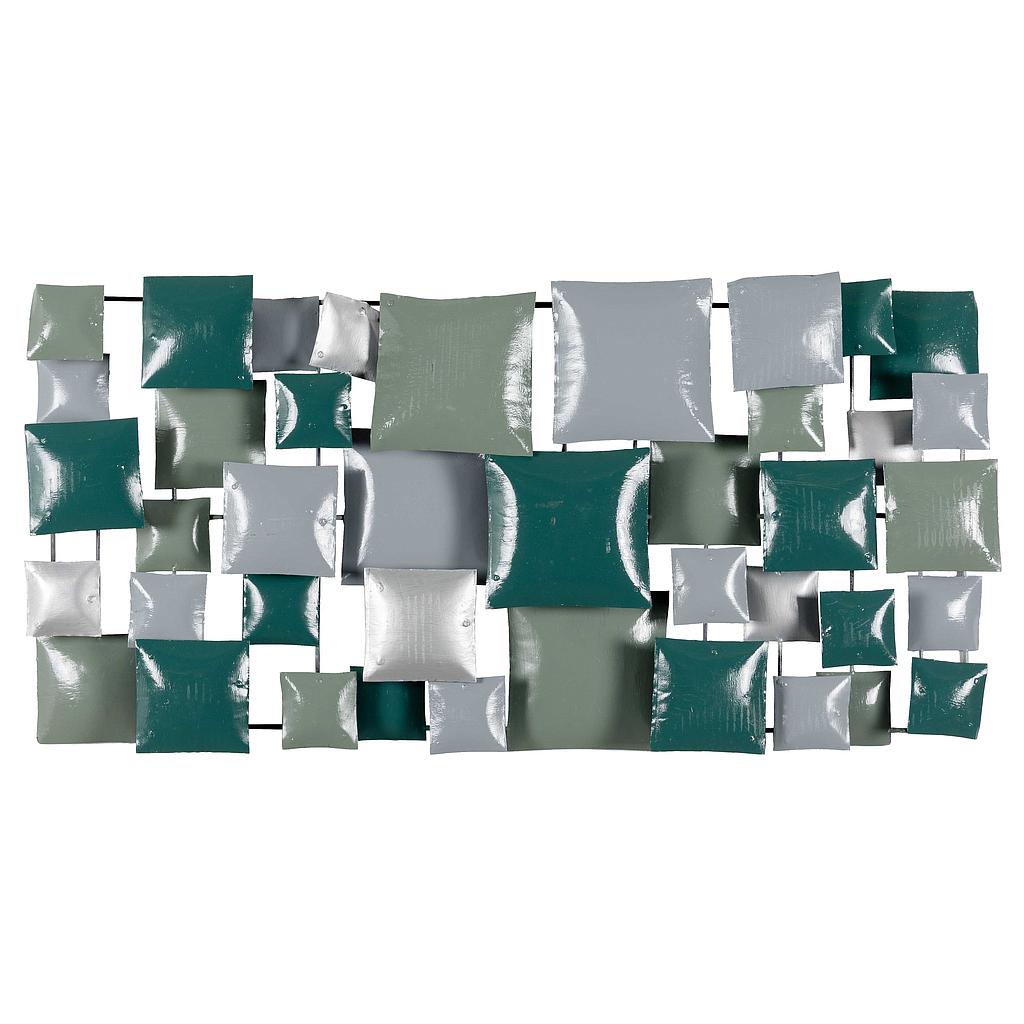 Pimp Rectangle (80) - Kaki Clair + Kaki Foncé + Gris Clair + Argent