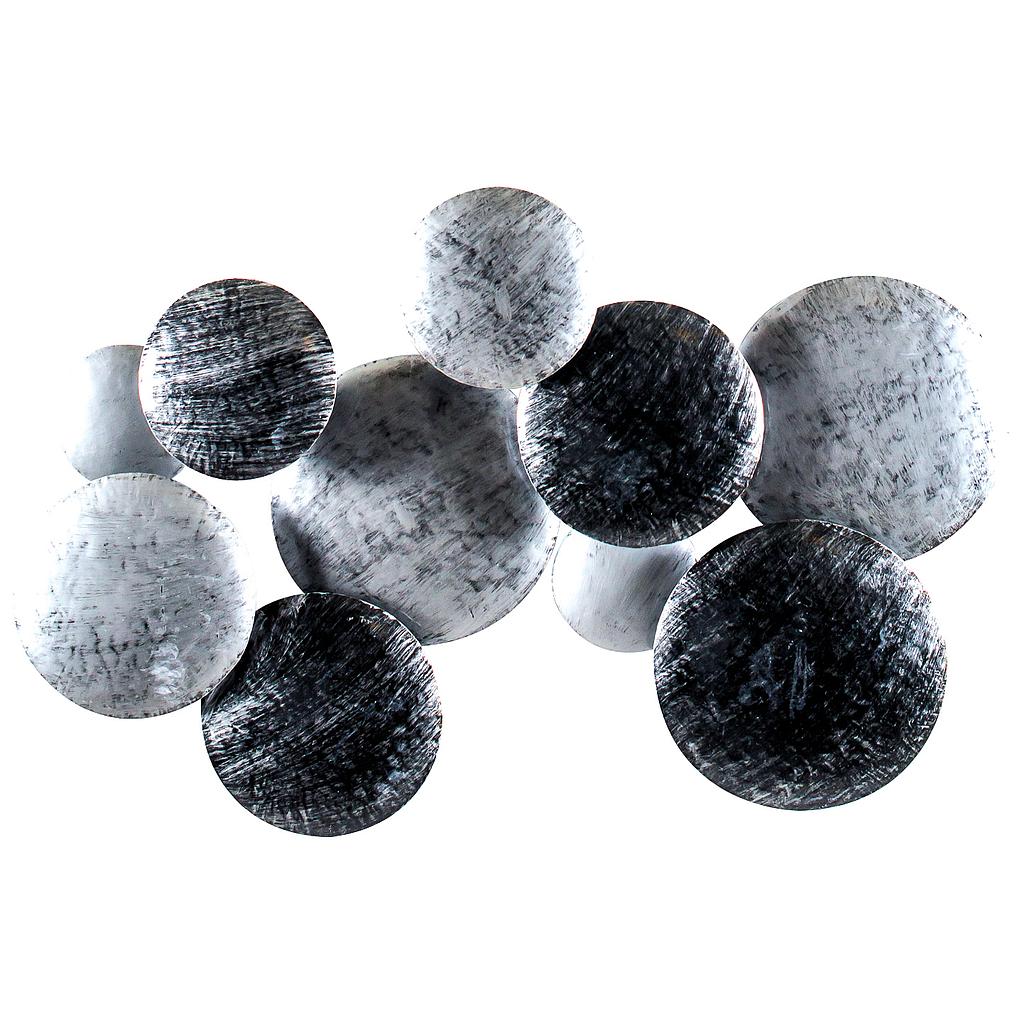 Pimp Circle (100) - Black + Silver