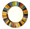 Miroir Rond (40) - Mix Couleur