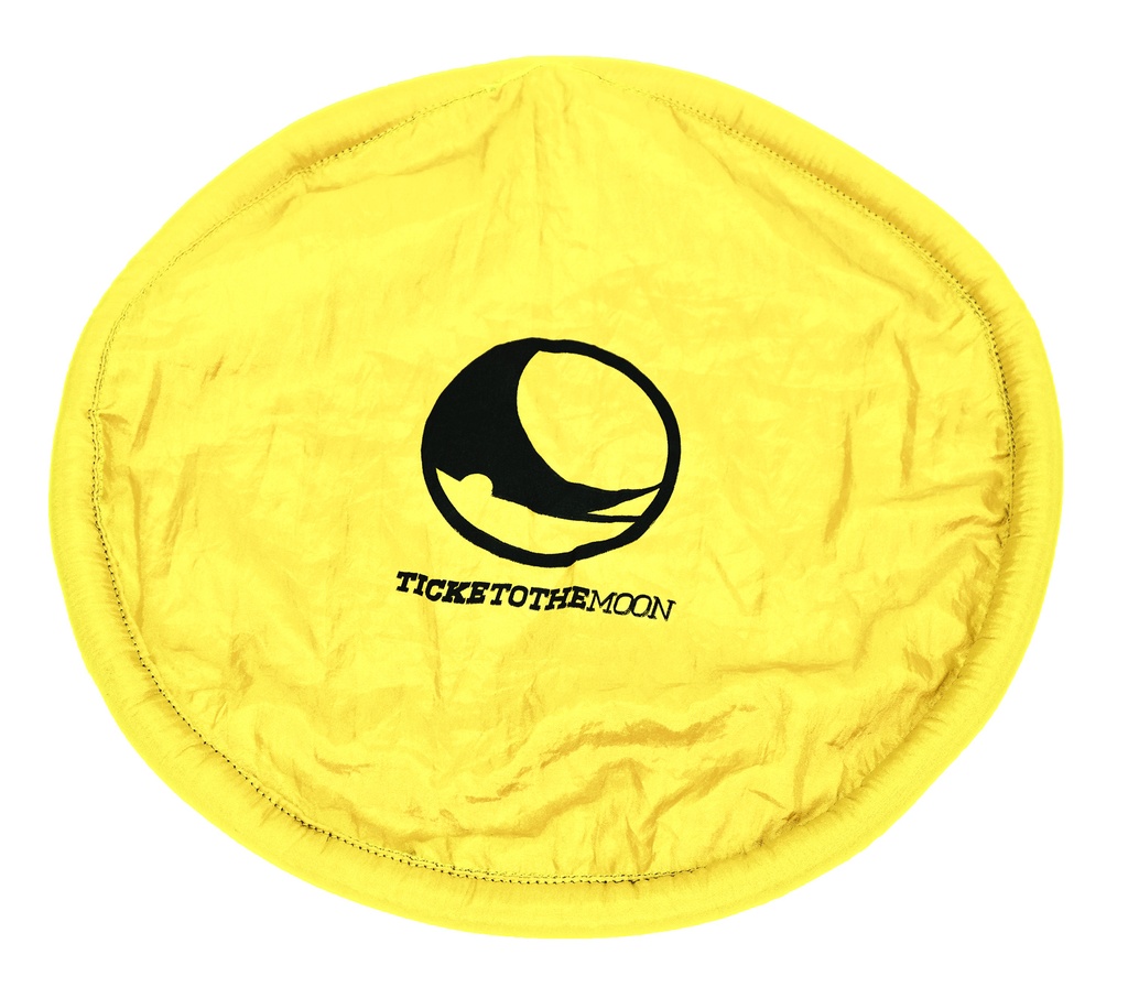 Pocket Moon Disc (Foldable Frisbee) - Dark Yellow