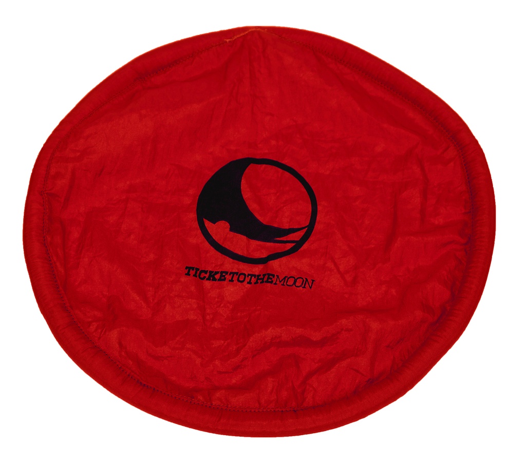 Pocket Moon Disc (Foldable Frisbee) - Burgundy