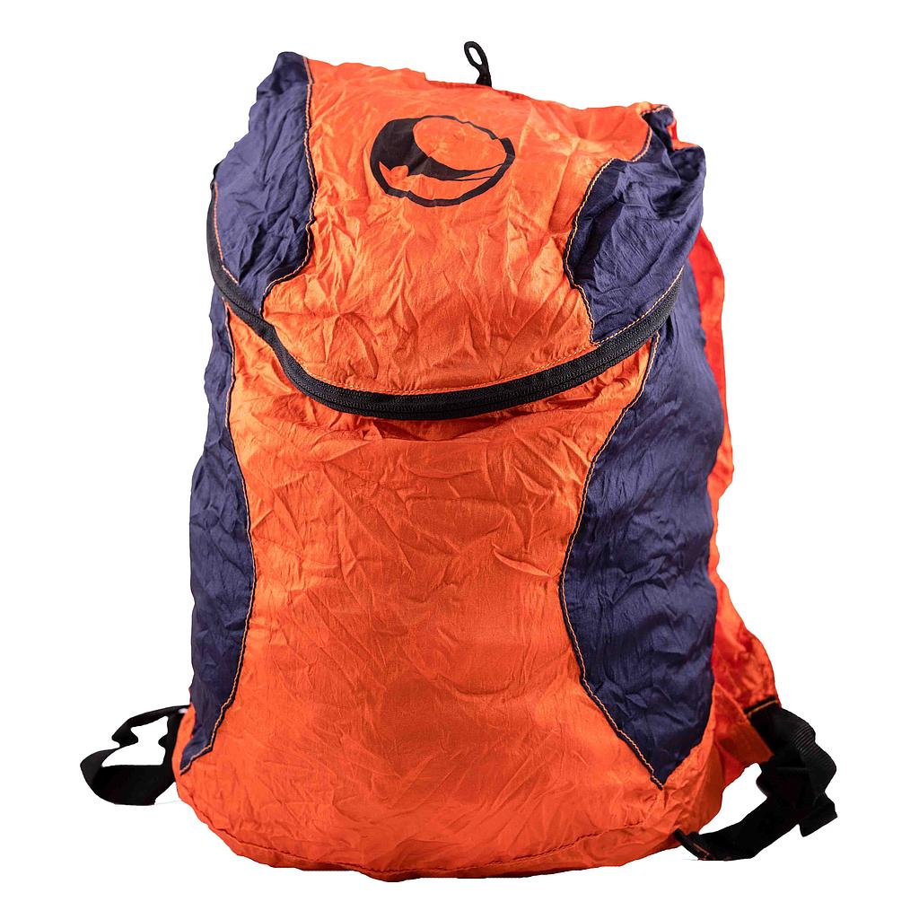 Mini Backpack - Orange / Navy