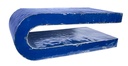 Table Basse en U (80) - Bleu